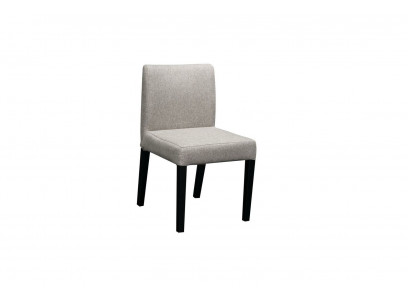 Chaise 1x Chaise rembourrée pour salle à manger Fauteuil de salon Club textile Cuir Siège TV
