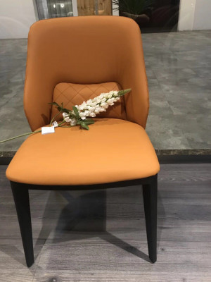 Conception de chaise Salon Dos Salle à manger Salon Club Mobilier Chaises de cuisine Fauteuil Tapisserie d'ameublement