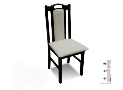 Chaise Salle à manger CHAISE Bois massif DESIGNER Chaise en cuir