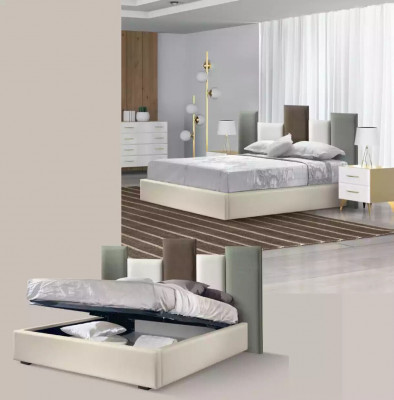 Lit Moderne Élégant Chambre de Luxe Lits Meuble Italien 180x200