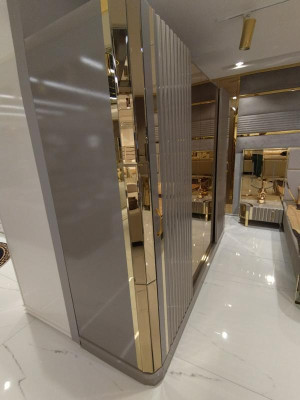 Conception de garde-robe, garde-robe de luxe, armoires de style moderne, meubles de chambre à coucher, nouveaux