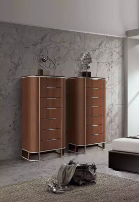 Commode Design Moderne Chambre Moderne 2x Commodes Buffet Élégant