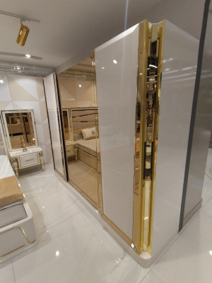 Armoire moderne Armoire de chambre en bois Mobilier Armoire neuve Nouveau cabinet