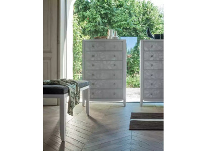 Commode Design Style Moderne Salon Commode Elégant Buffet de 130 cm