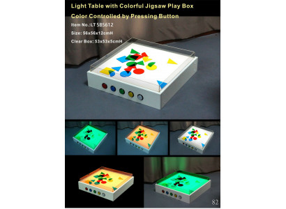 Jouets d'apprentissage LED jeux éducatifs pour enfants Les lumières LED illuminent des jeux inhabituels