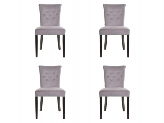 4x Chaises rembourrées de design Ensemble de canapé fauteuil Club moderne