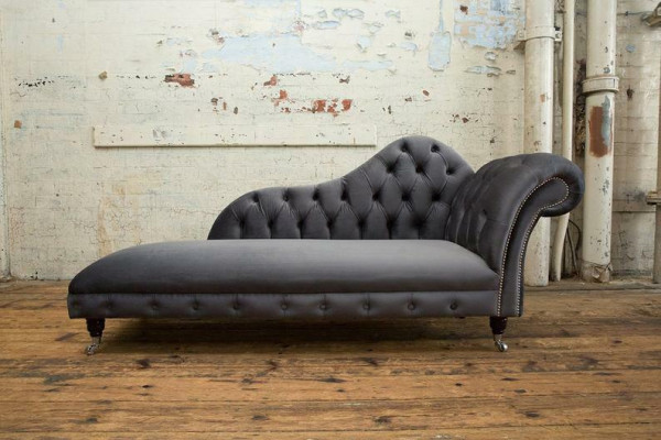 Chaise longue tabouret siège chaise longue baroque rococo art nouveau club classique nouveau