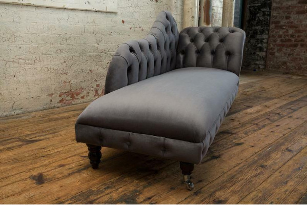 Chaise longue tabouret siège chaise longue baroque rococo art nouveau club classique nouveau