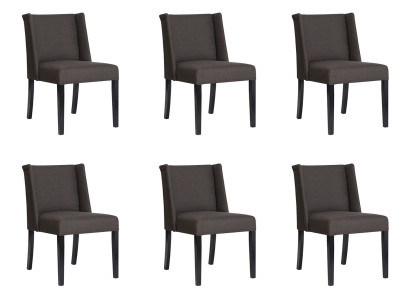 6x Chaises Chaise Rembourrage Design Salon Club Siège Lehn Suite Fauteuil neuf
