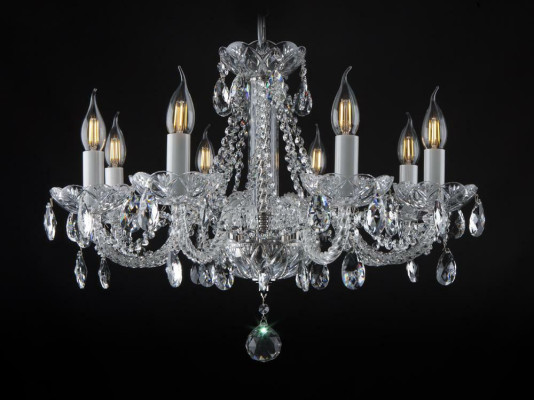 Lustre de Bohême Lampe Suspendue Cristal Couvrir les Lampes de Lumière