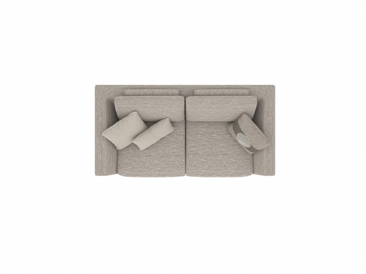 Conception canapé rembourré Salle de séjour Canapé deux places Canapé Meubles rembourrés Textile neuf
