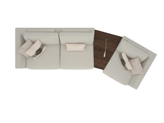 Salon Canapé Sofa Trois places Ameublement Tissu Design Textile Mobilier rembourré