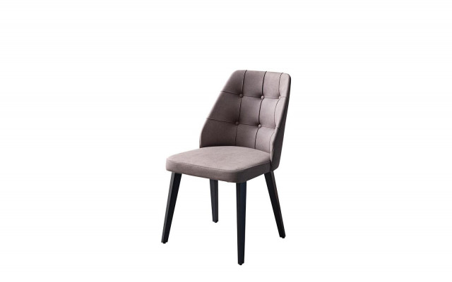 Chaises de salle à manger complètes Chaises de cuisine Chaises de cuisine Chaises en bois 6 pièces gris