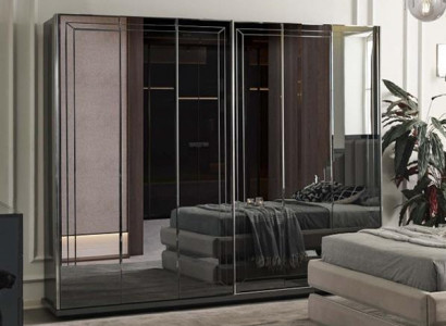 Armoire moderne Meubles de chambre nobles Designer de meubles en verre