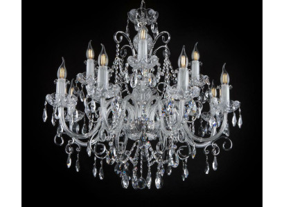 Bohemia Luxe Crystal Cover Lights Handmade Chandelier Nouveau