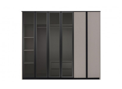 Armoire en bois Armoire Armoire Armoire Moderne Gris