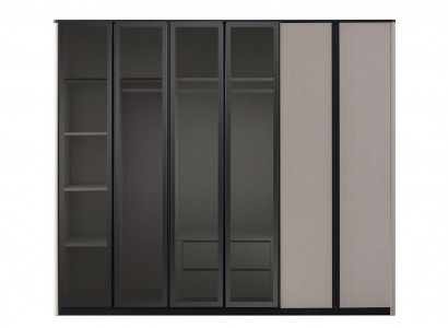 Armoire en bois Armoire Armoire Armoire Moderne Gris
