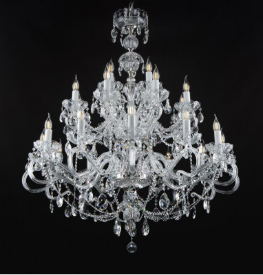 Cristal - Lampe lustre suspendue Lampe de plafond de Bohême