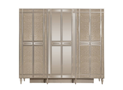 Armoire de chambre blanche, armoire en bois de designer, meuble moderne