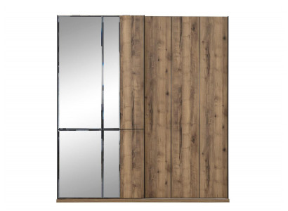 Conception Armoires à vêtements Armoires Armoires Marron Bois Miroir neuf