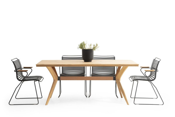 Ensemble de salle à manger dinette Salle à manger Table de salle à manger Chaises Ensemble 5 pièces Bois marron Moderne