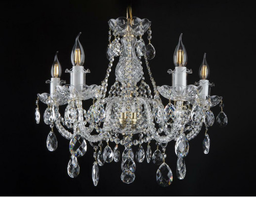 Lustre en cristal Lampe de plafond Suspension Luminaire Bohême