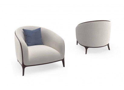 Fauteuil Canapé Design 1 Place Tissu Salon Rembourrage Siège de Luxe Détente