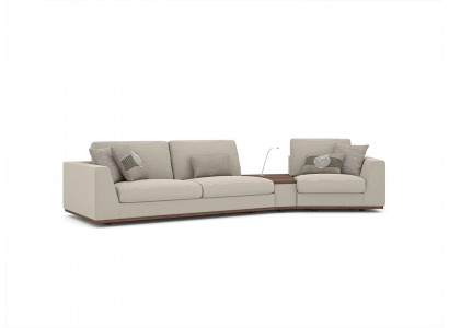 Nouveau mobilier textile Canapé trois places Conception de canapé Meubles rembourrés