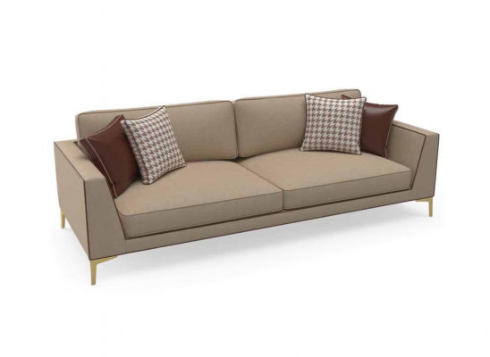 Canapé design Canapé Rembourrage 3 places Canapés Canapés Siège Suite Tissu 240cm