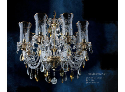 Bohemia Crystal Lampe Luminaire Lampe Plafonnier Lustre