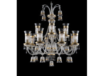 Palais royal Bohême Lustre Lampe Plafonnier lumières 12x Lampes