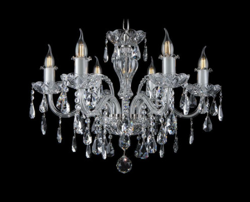 Lustre - Lampe en cristal de Bohême Plafonnier suspendu