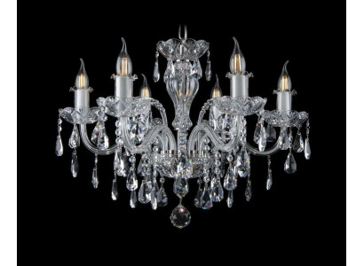 Lustre - Lampe en cristal de Bohême Plafonnier suspendu