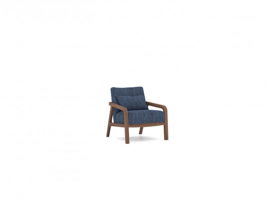 Conception de fauteuil moderne Mobilier de salon Canapé en tissu bleu Textile neuf