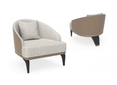 Fauteuil design moderne Fauteuil à ailes Design luxueux Salle de séjour Une place Nouveau design moderne