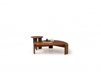 Salon Table basse Table d'appoint Ensemble Table basse de designer 2 pièces