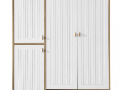 Armoire élégante, armoire en bois blanc, design de garde-robe, meubles de chambre d'enfant