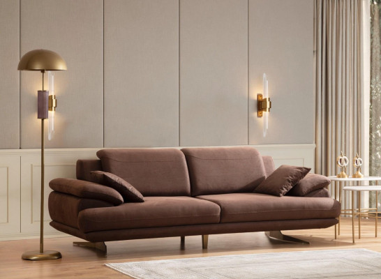 Canapés exclusifs de designer à trois places de luxe