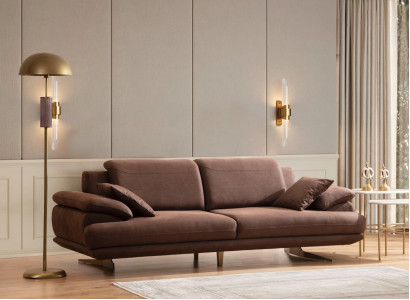 Canapés exclusifs de designer à trois places de luxe