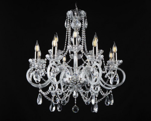 Lustre en cristal lumière suspendue Lumière de plafond Bohème