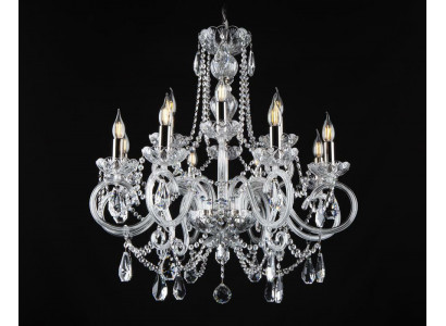 Lustre en cristal lumière suspendue Lumière de plafond Bohème