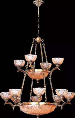 Lustre Lampe Lampes suspendues Lampe en cristal Plafonnier 110x140