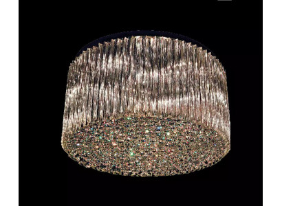 Lustre plafonnier lustre de plafond en or de luxe lustre en cristal