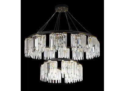 Lustres Lustre Lumière de plafond Moderne Lampe Ronde Design en Cristal