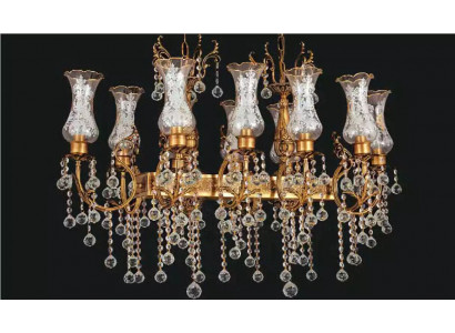 Lustre plafonnier lustre de luxe lustre en cristal doré命周期