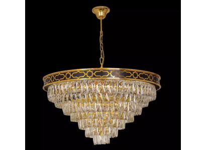 Plafonnier Lustre Rond Luminaire Lampe Or Plafonnier Lampes