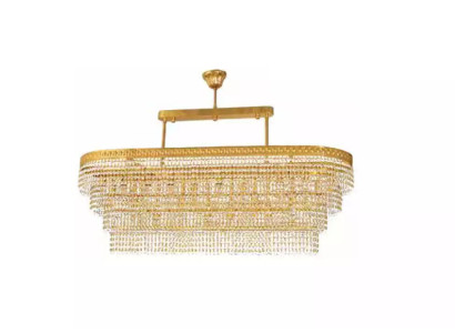 Lustre de plafond Lustre de luxe Lustre Lampe de plafond Lustre en cristal Salle à manger Table