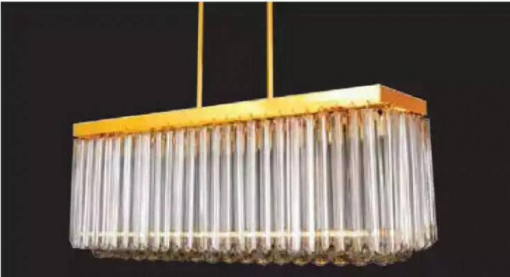 Lustre Style Moderne Lumières Luminaire Plafonnier neuf Salon doré