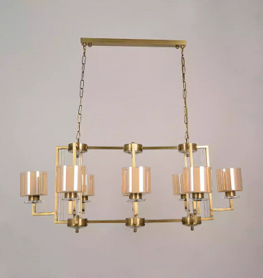 Lampe de table longue Luminaire Lampe de plafond Lampes Suspension lumineuse 105cm