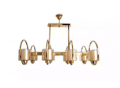 Plafonnier Lustre en verre Plafonnier Style Moderne pour le nouveau salon